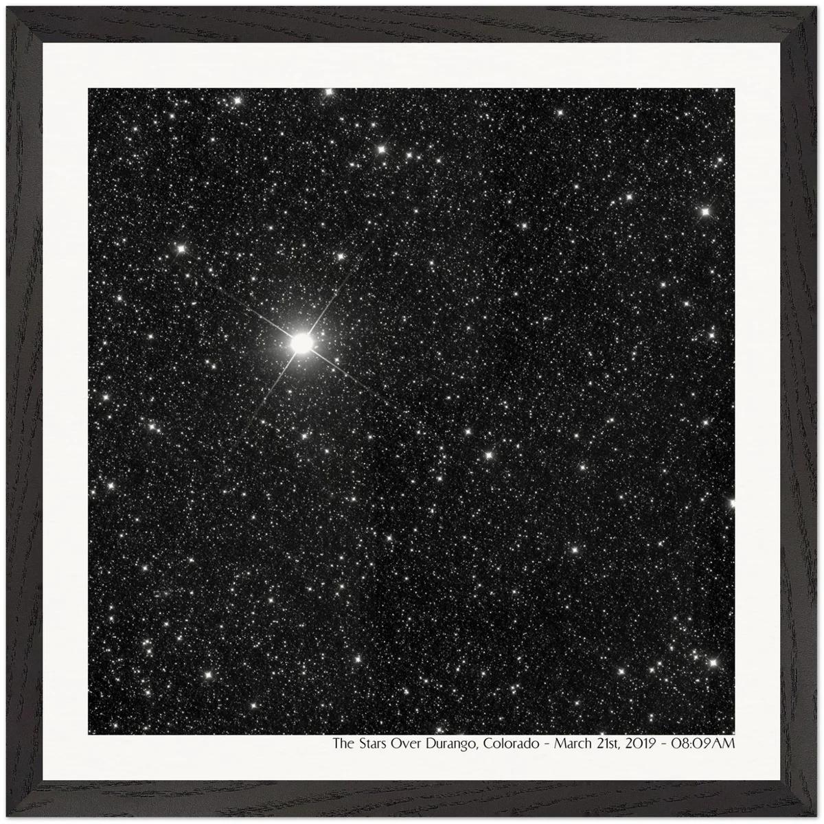 Framed Print — Durango — Dark wood frame with archival matte